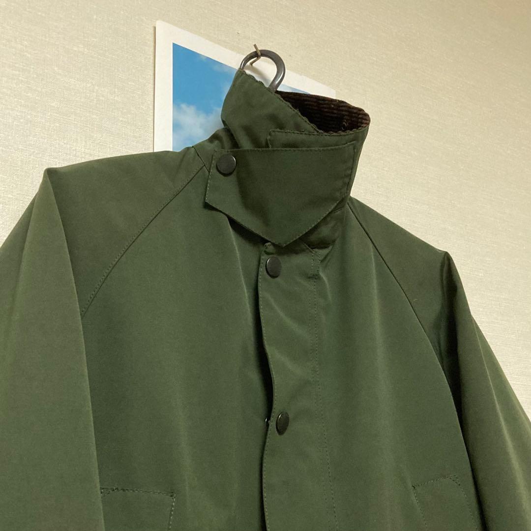 Barbour BEDALE 2レイヤー 40 ビームス別注 L カーキ