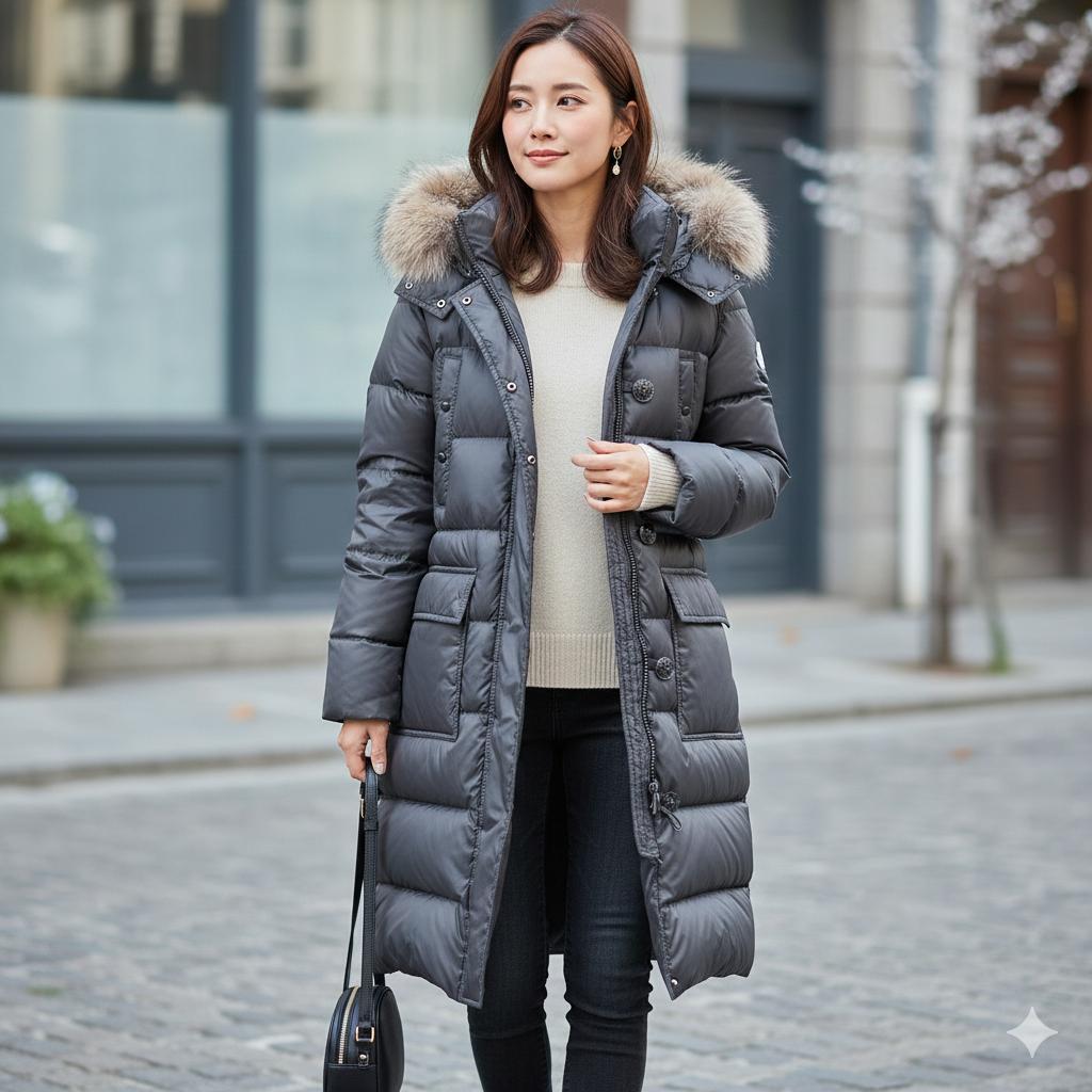 MONCLER モンクレール メッシーナ ロングダウンコート 正規品 レディース