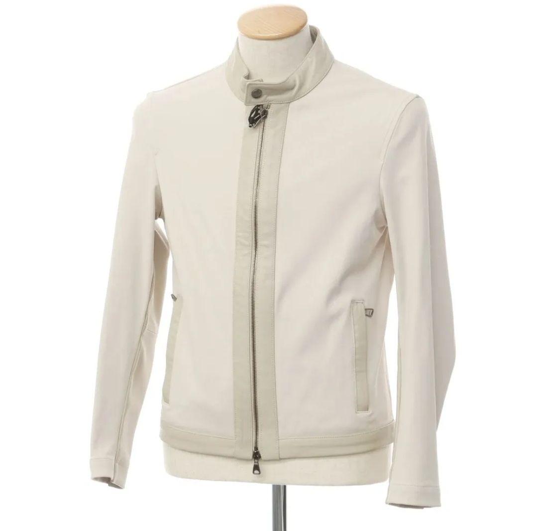 【EMMETI】 混合素材シングルライダース