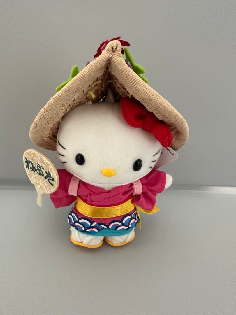 レア！ハローキティ 青森限定 ねぶたキティ ぬいぐるみレトロ