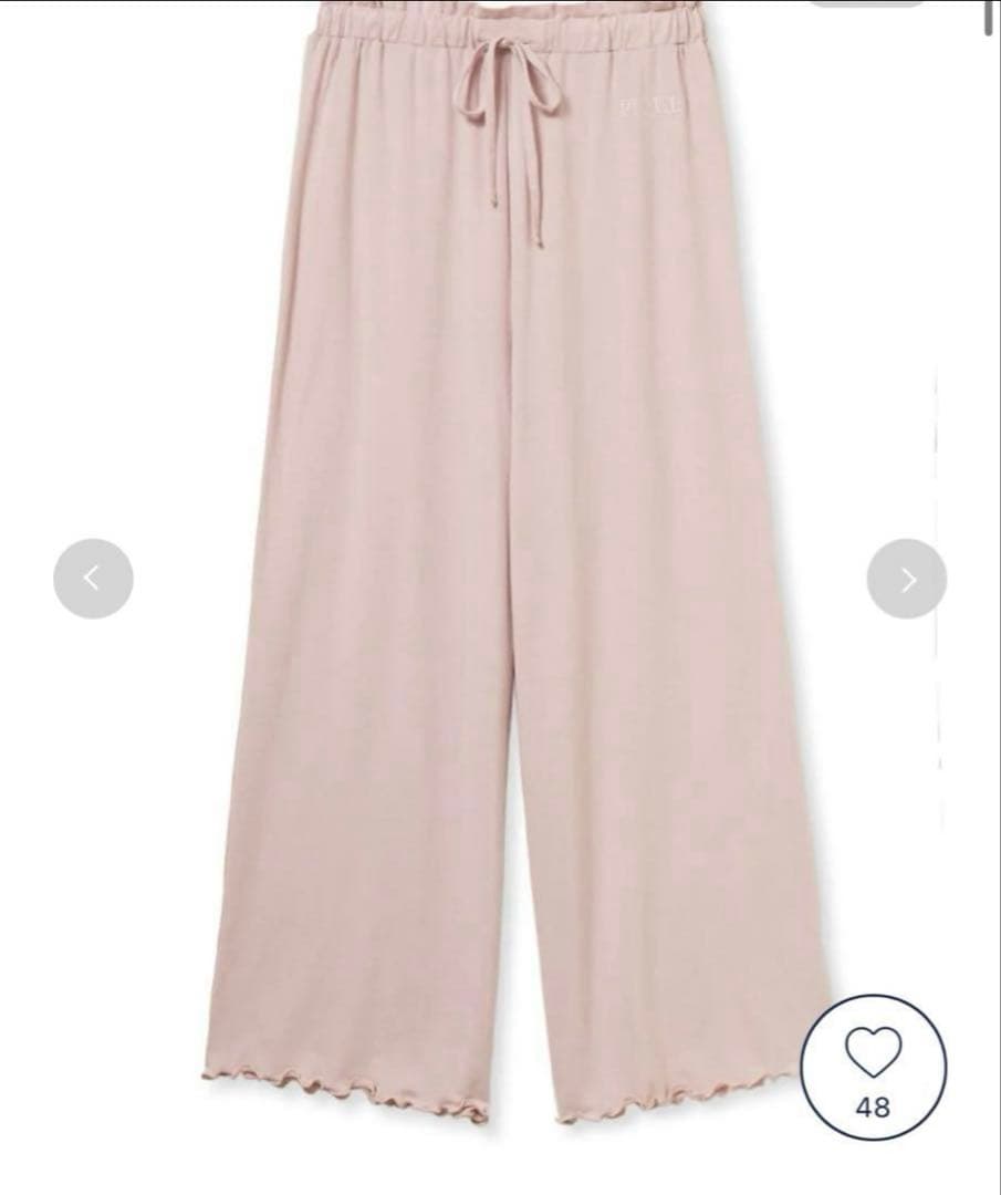 【新品、タグ付き】ジェラートピケ　レーヨンプルオーバー　レーヨンロングパンツ