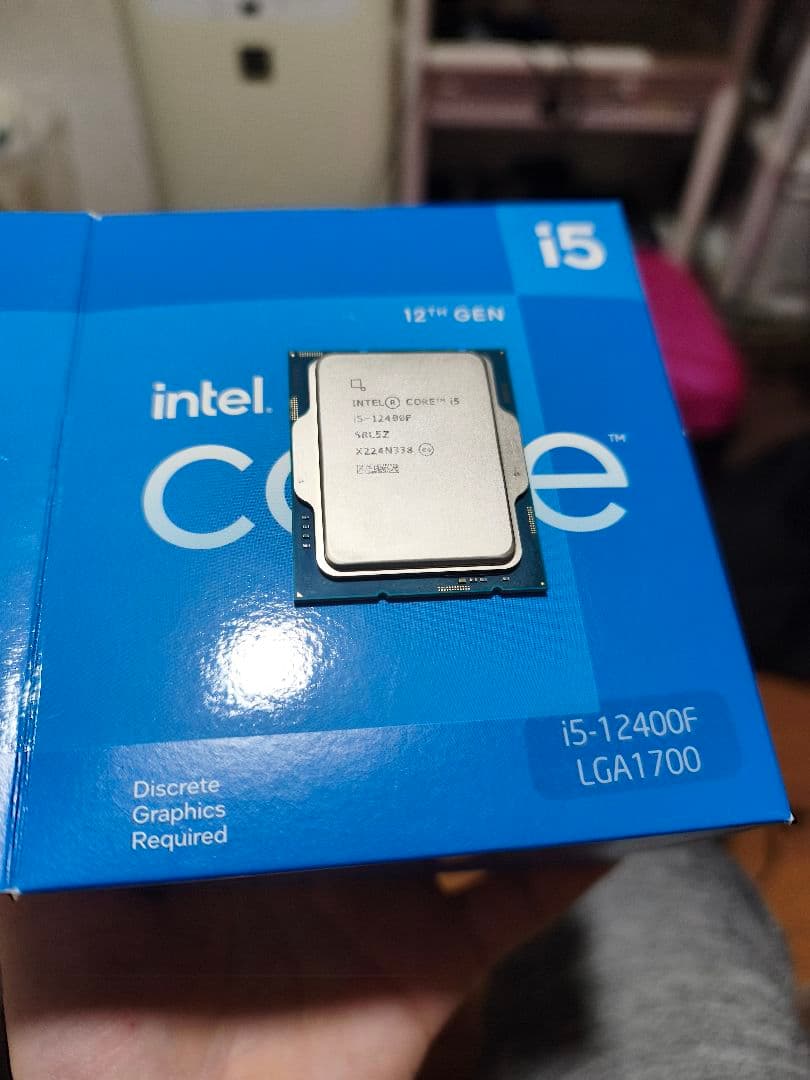 Intel Core i5-12400f + CPUクーラーセット