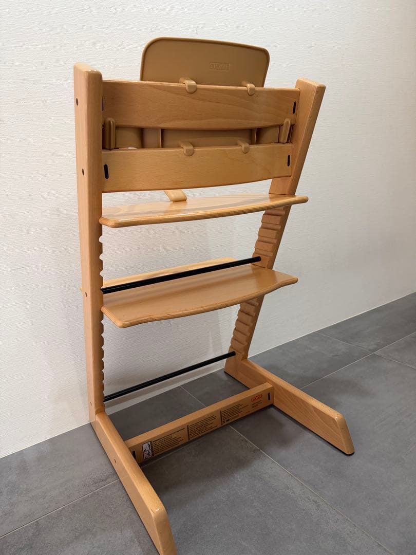 ストッケ ベビーチェア トリップトラップ ベビーセット付き シリアルナンバーなし