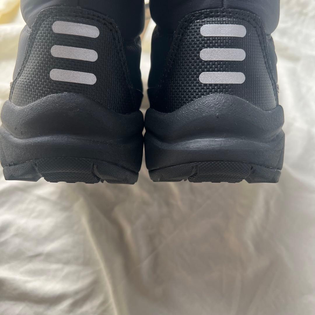 【新品】ノースフェイス キッズ ブーツ 靴 ヌプシ ブラック ジュニア 防寒