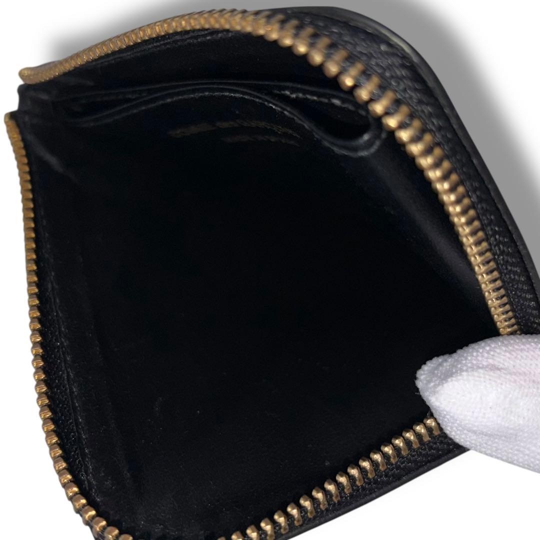 【美品】 コムデギャルソン 財布 ケース 限定モデル L字 ブラック 希少