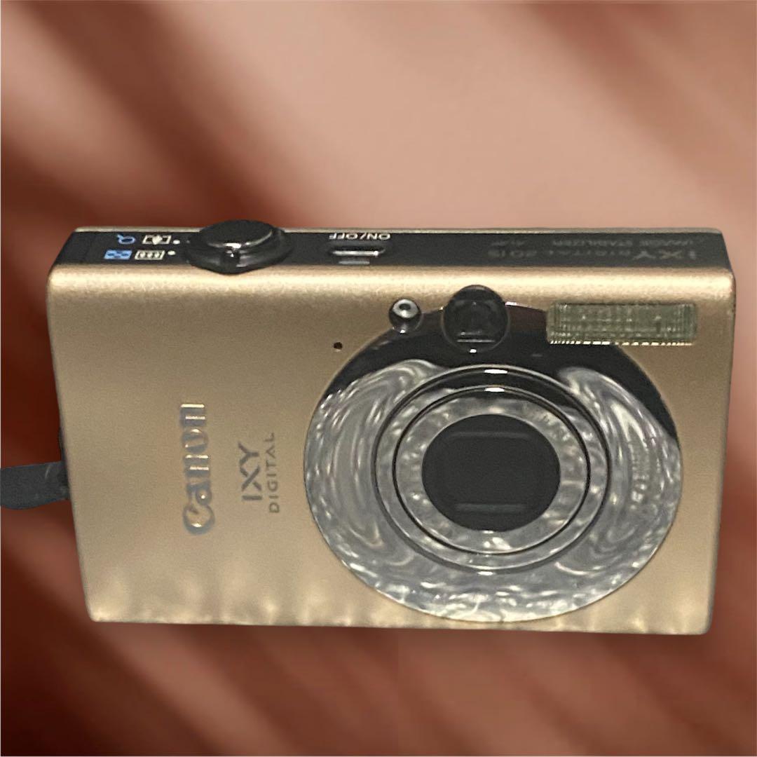 良品♪【Canon】キャノン IXY DIGITAL 20 IS/キャメル