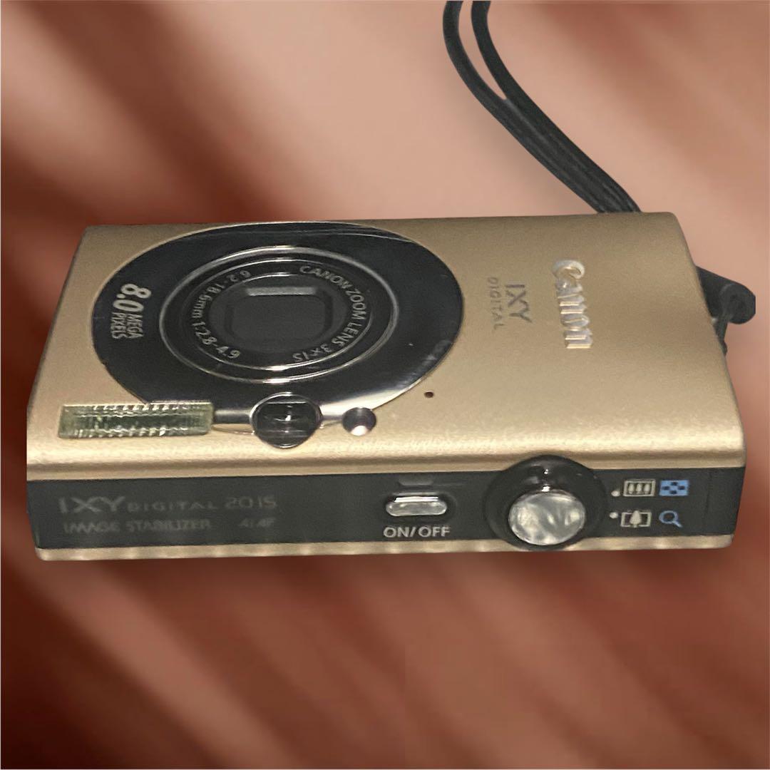 良品♪【Canon】キャノン IXY DIGITAL 20 IS/キャメル