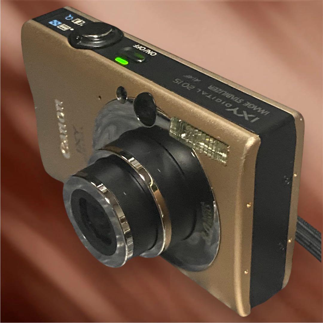 良品♪【Canon】キャノン IXY DIGITAL 20 IS/キャメル
