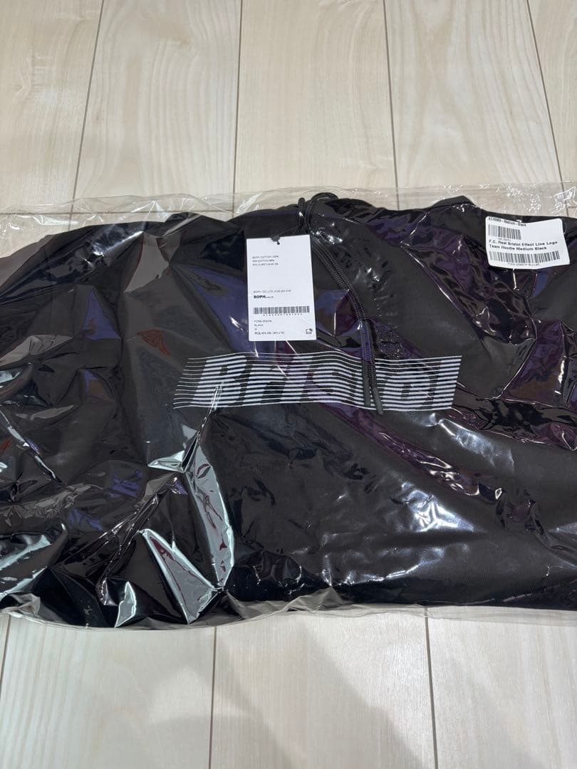 値下げ不可 F.C.R.B Real Bristol LOGO HOODIE M