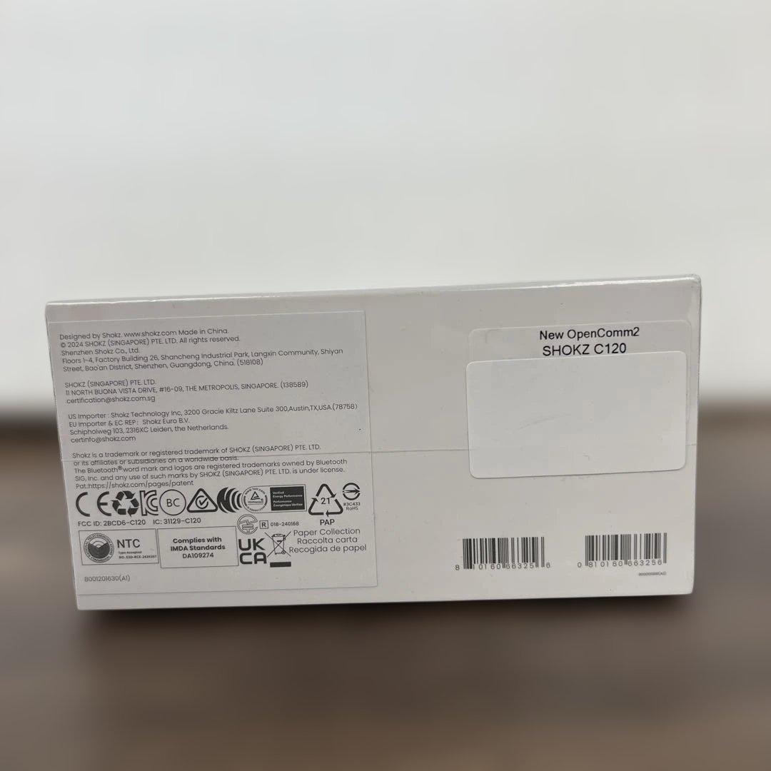 イヤホン 12664 Shokz OpenComm2 2025 Upgrade