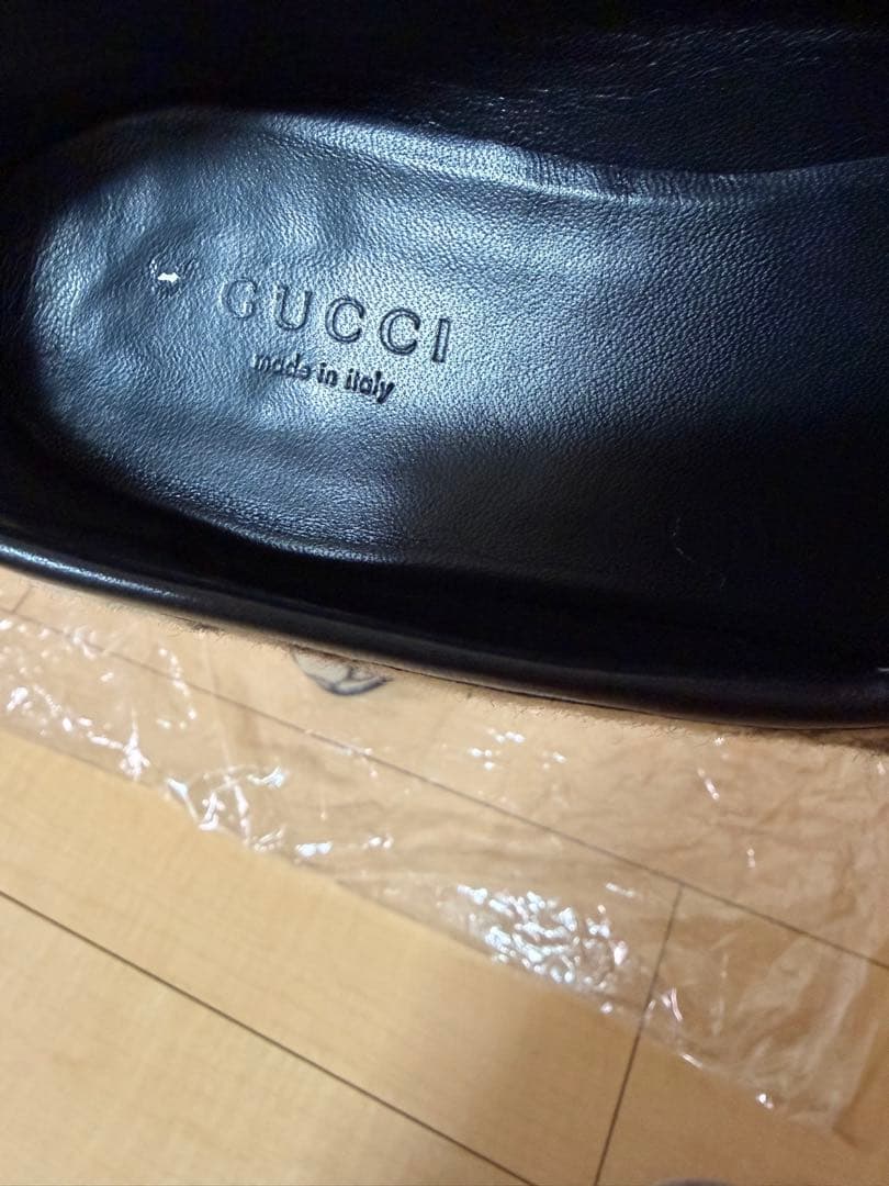 【GUCCI 】ホースビットローファー 36べージュ GGパターン　レディース