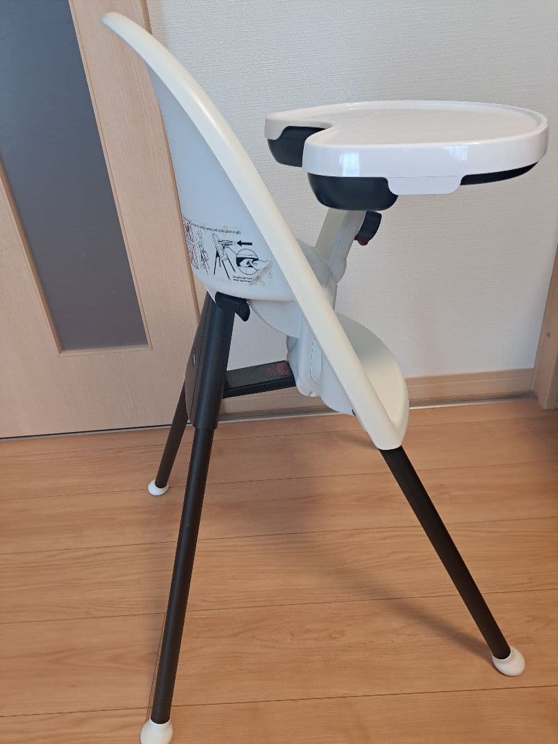 【mksi】安全ベルト付！BABYBJÖRN ハイチェア　ホワイト