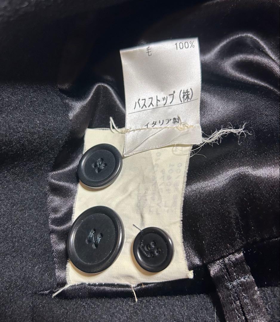 週末価格【本人期】HELMUT LANG ブラック チェスターコート 46