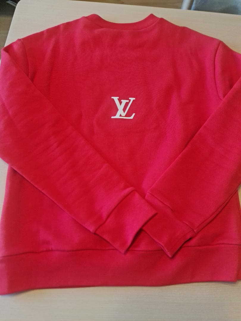 LOUIS VUITTON ロゴ入りスウェットシャツ レッド
