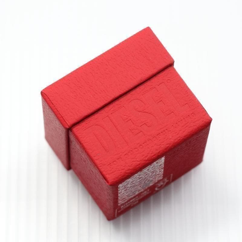 【新品2点セット】ディーゼル DIESEL片シルバー ステンレス クロス　ピアス