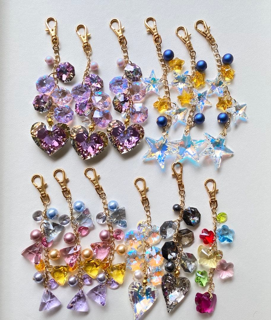 ブレス3点ミニチャーム12点