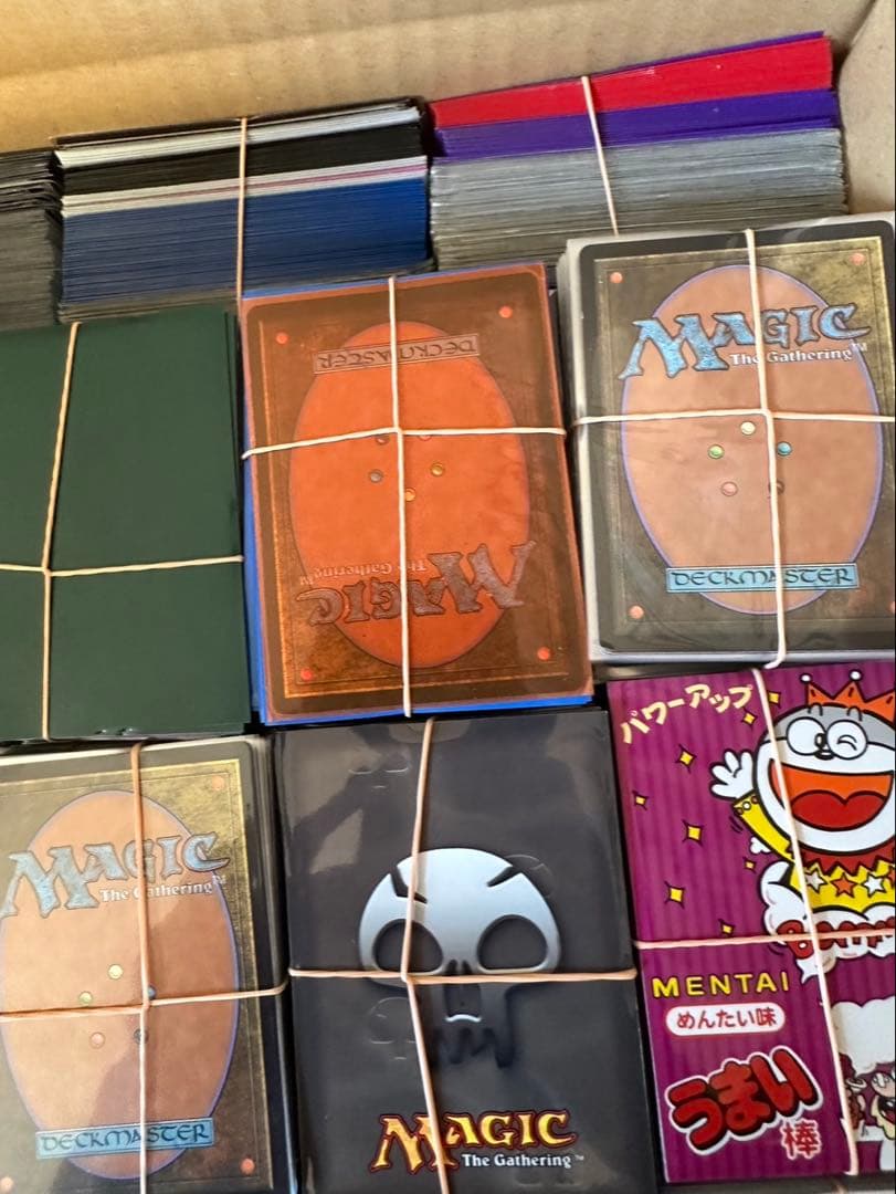 ② マジックザギャザリング スリーブ付 約20kg 引退品