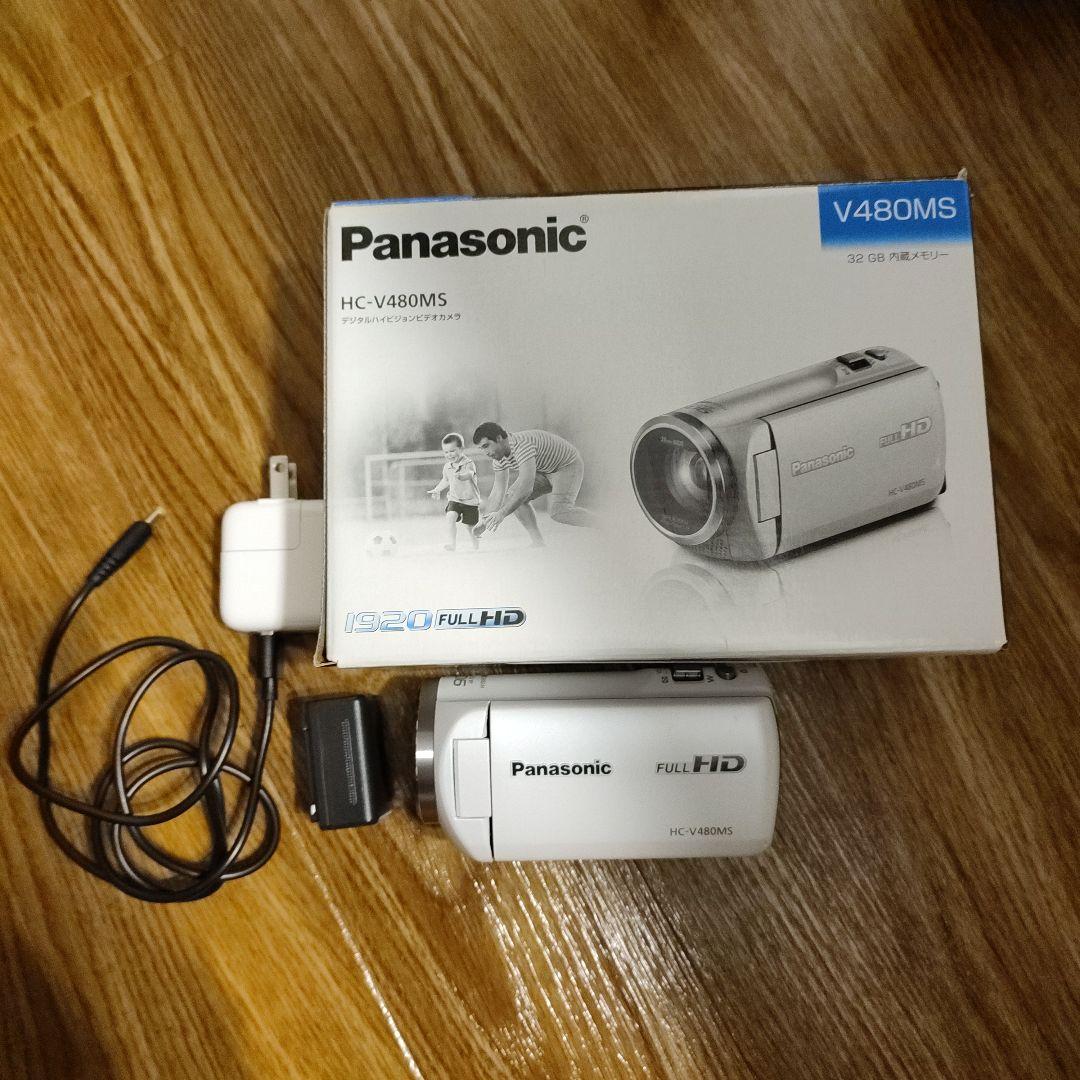 Panasonic HC-V480MS デジタルハイビジョンビデオカメラ