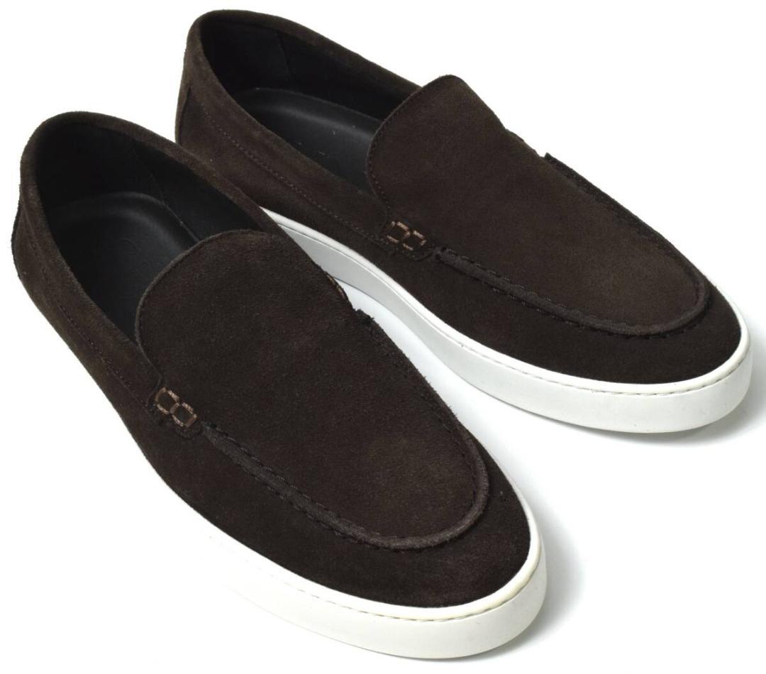 ペリーコサニー BARTEX スリッポン スエード スニーカー 39 ブラウン