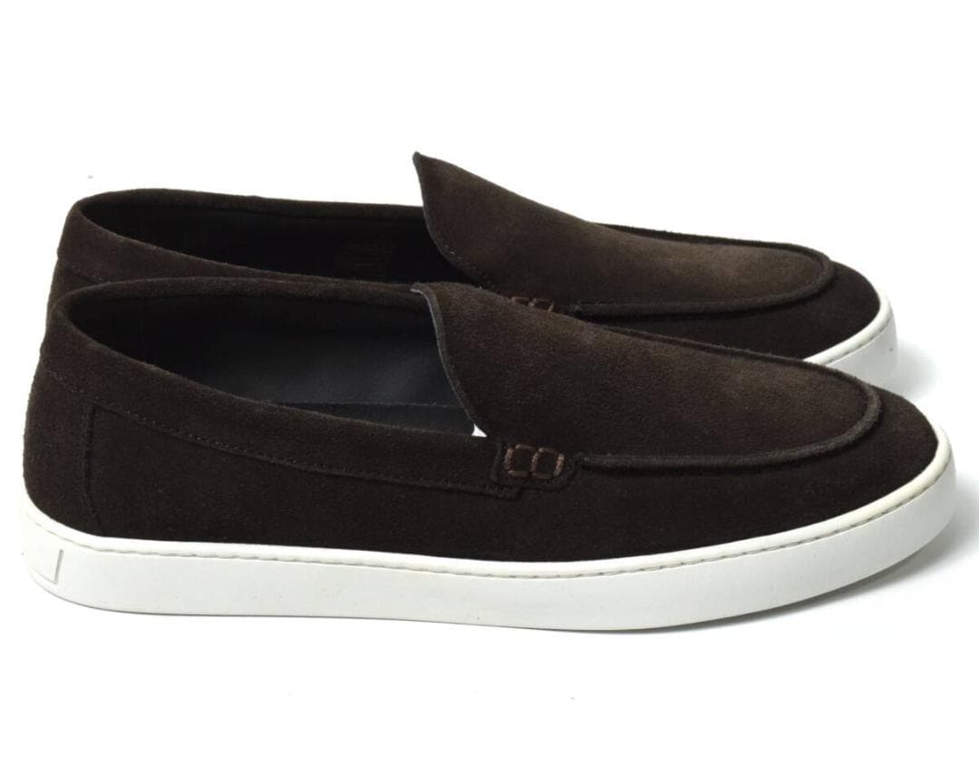 ペリーコサニー BARTEX スリッポン スエード スニーカー 39 ブラウン