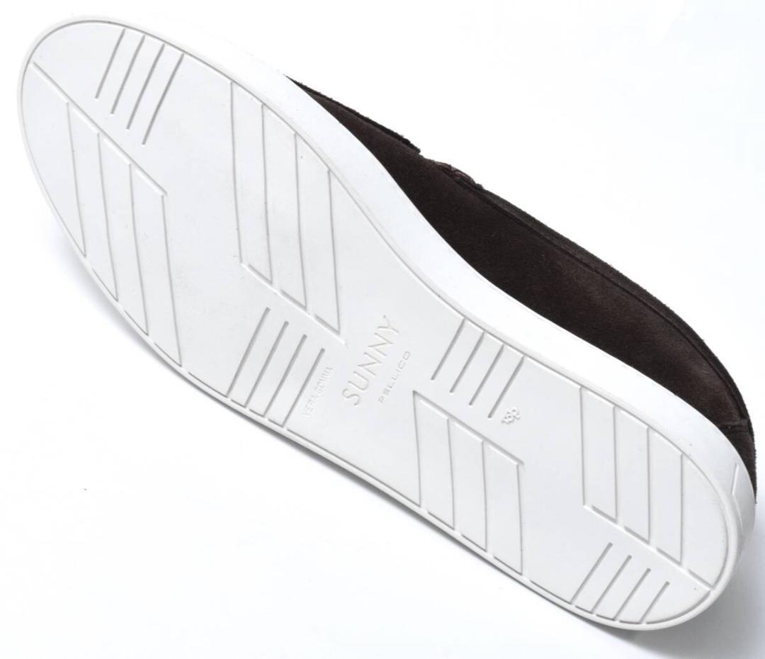 ペリーコサニー BARTEX スリッポン スエード スニーカー 39 ブラウン