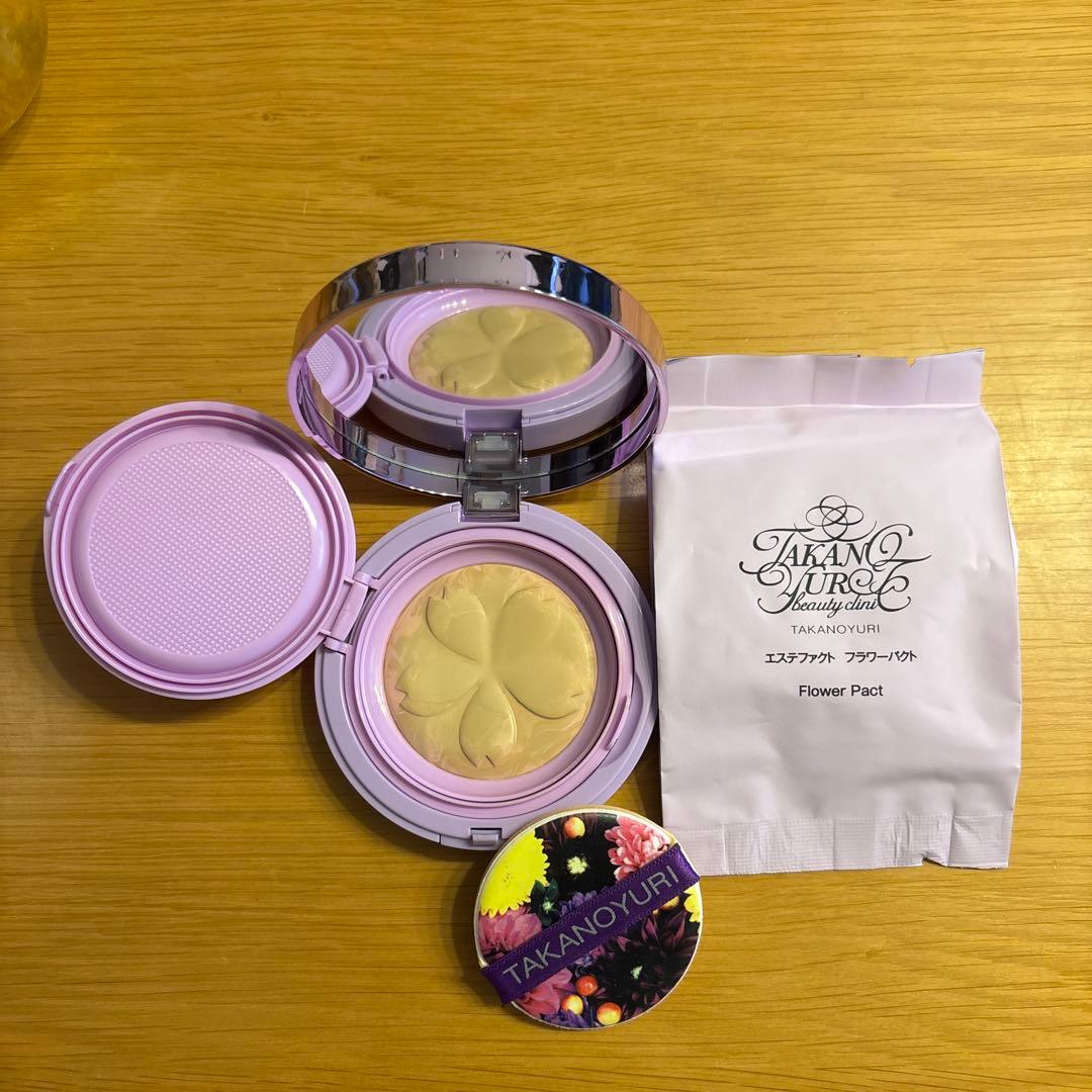 【おまけ3種類付】限定デザイン たかの友梨 ファンデーション本体+レフィルセット