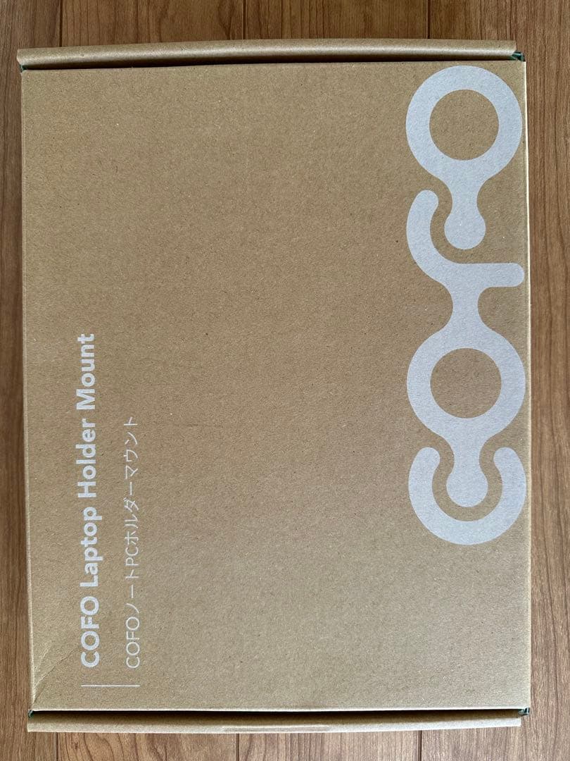 COFOデュアルモニターアーム ホワイト +ノートPCマウント+補強プレート付き