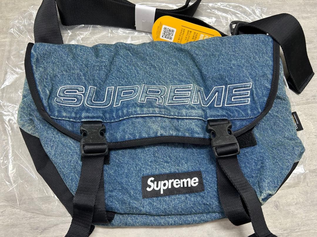 バッグ Supreme 25fw Denim Messenger Bag