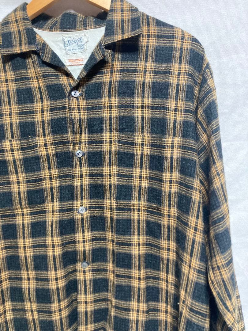 s*k様 40s 50s Wings ヴィンテージネルシャツ L