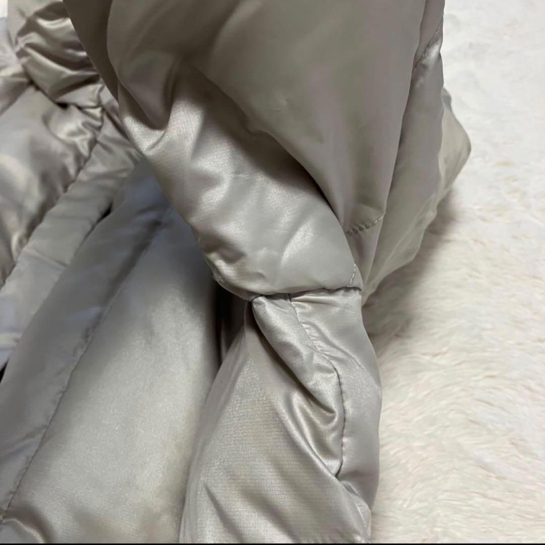 極美品 23区 ダウンロングコート ショールカラー ベルトAライン 大きい 48