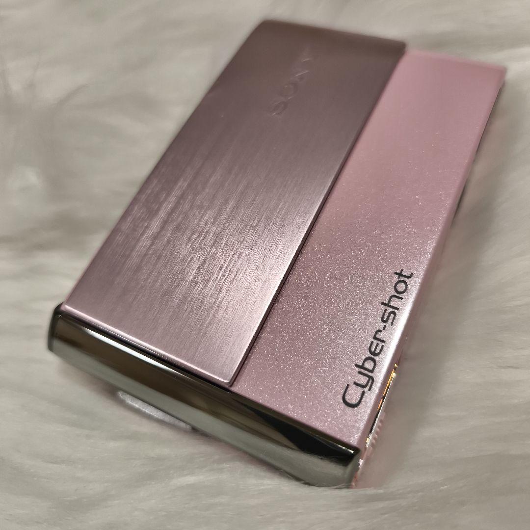 極美品・ほぼ未使用SONYソニーCyber-shot DSC-T70 ピンク箱付