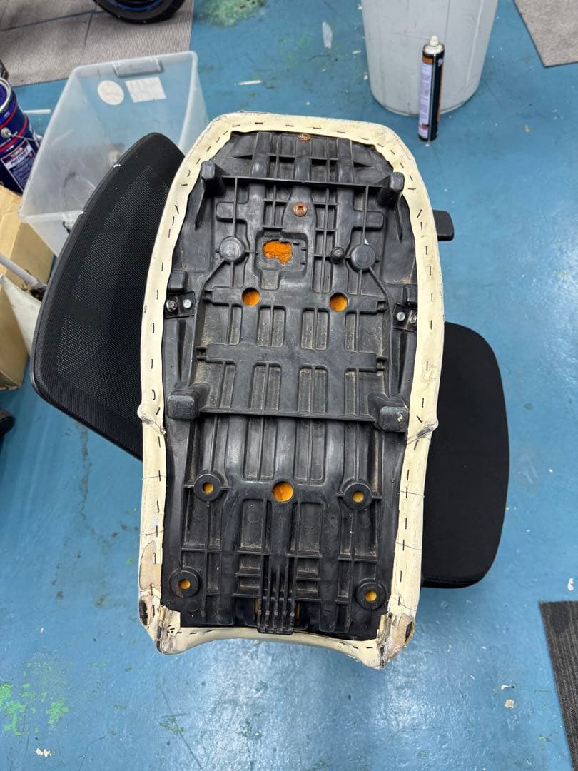 xjr400r rh02j 三段シート