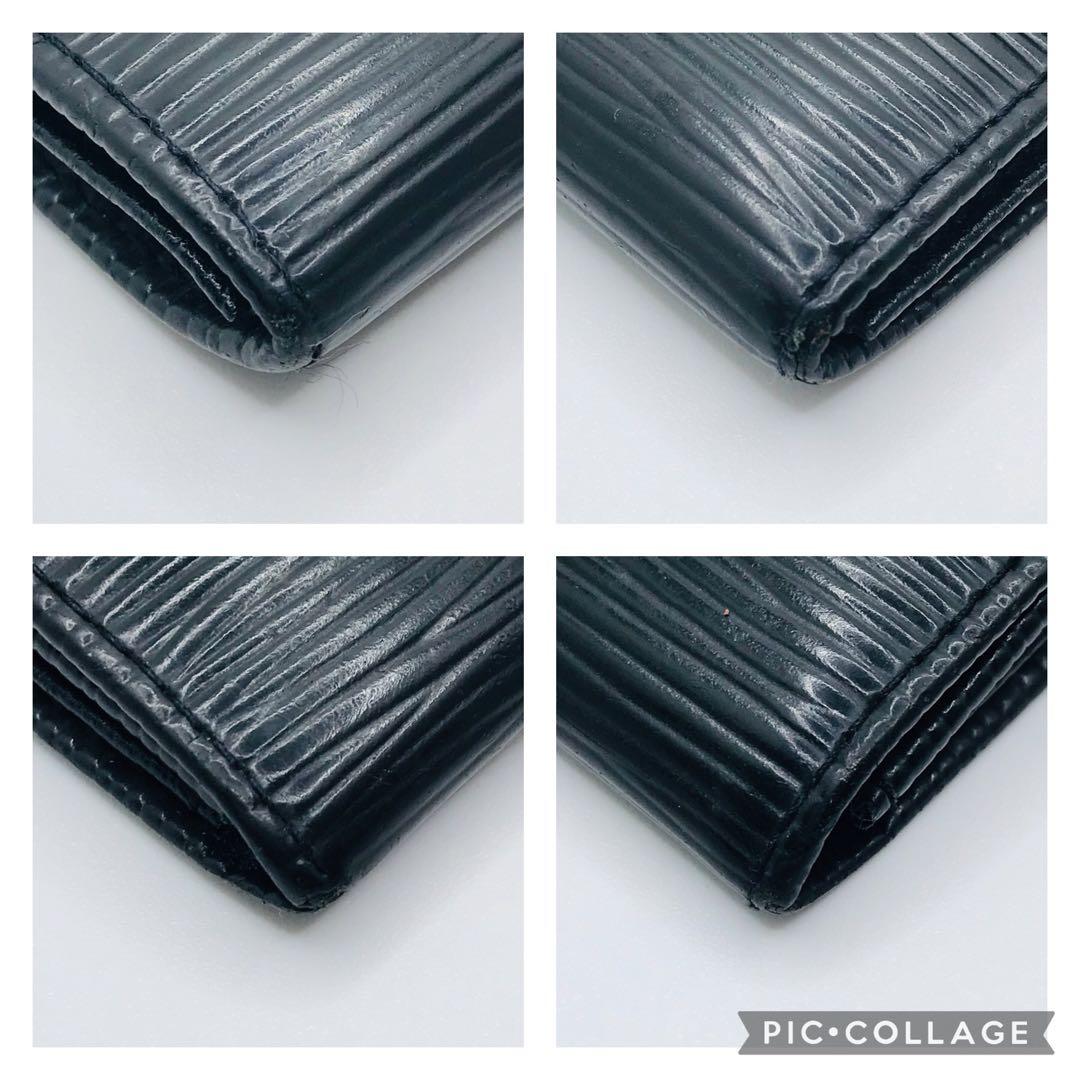 ルイヴィトン✨エピ 黒 ポルトモネ サーンプル ケース ブラック ノワール