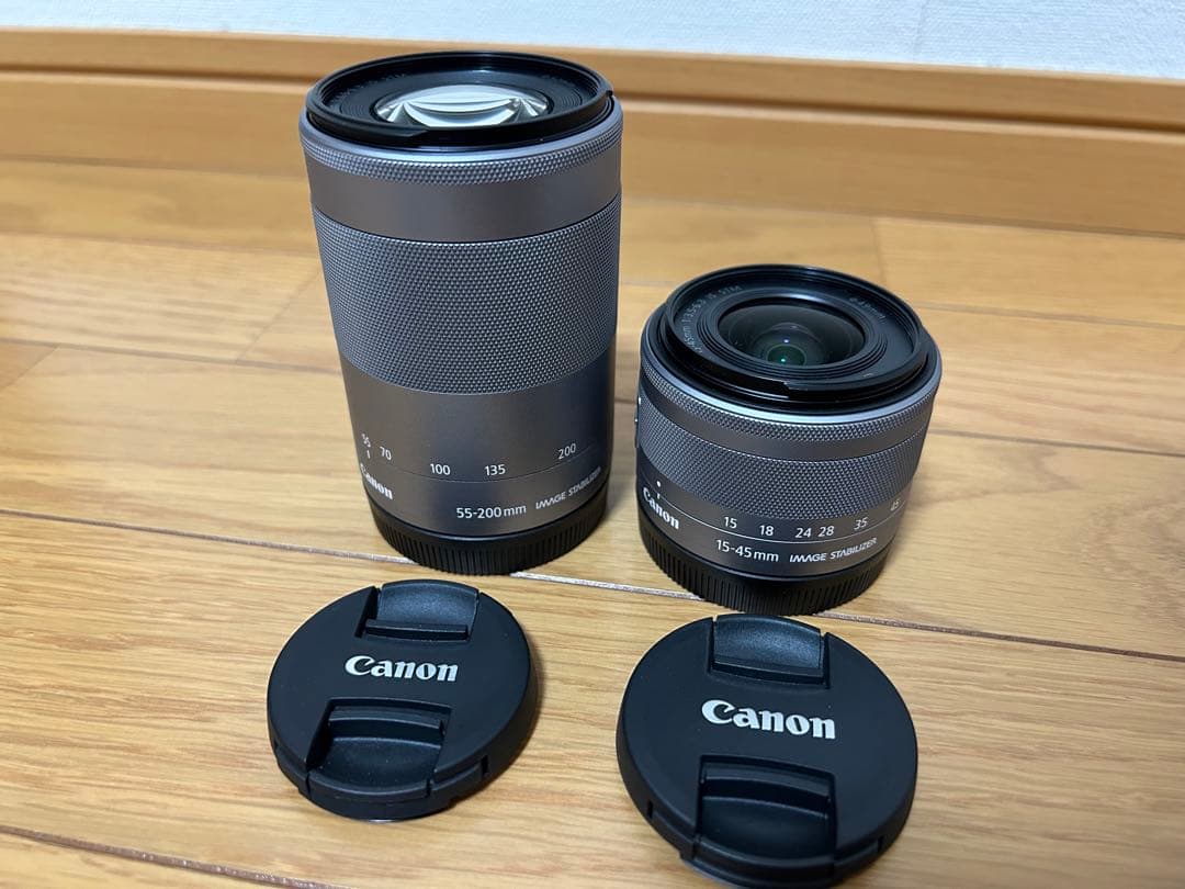 Canon EOS M ホワイト レンズ2本付き