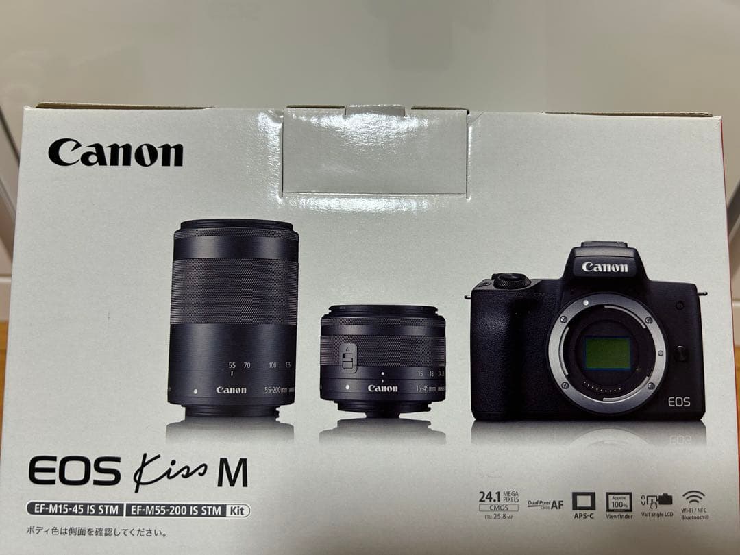 Canon EOS M ホワイト レンズ2本付き