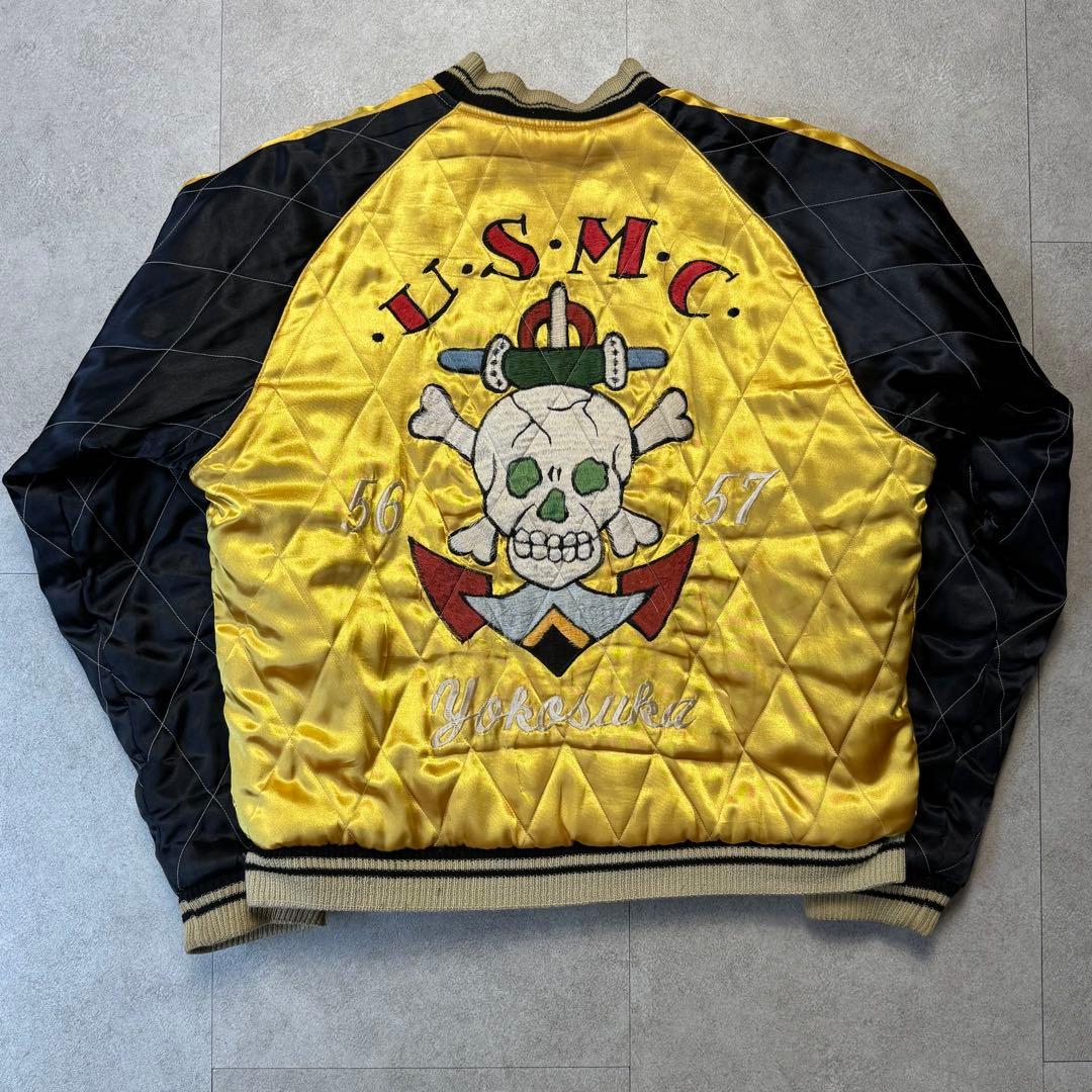 TAILOR TOYO別珍 リバーシブル スカジャン ジャケット テーラー東洋