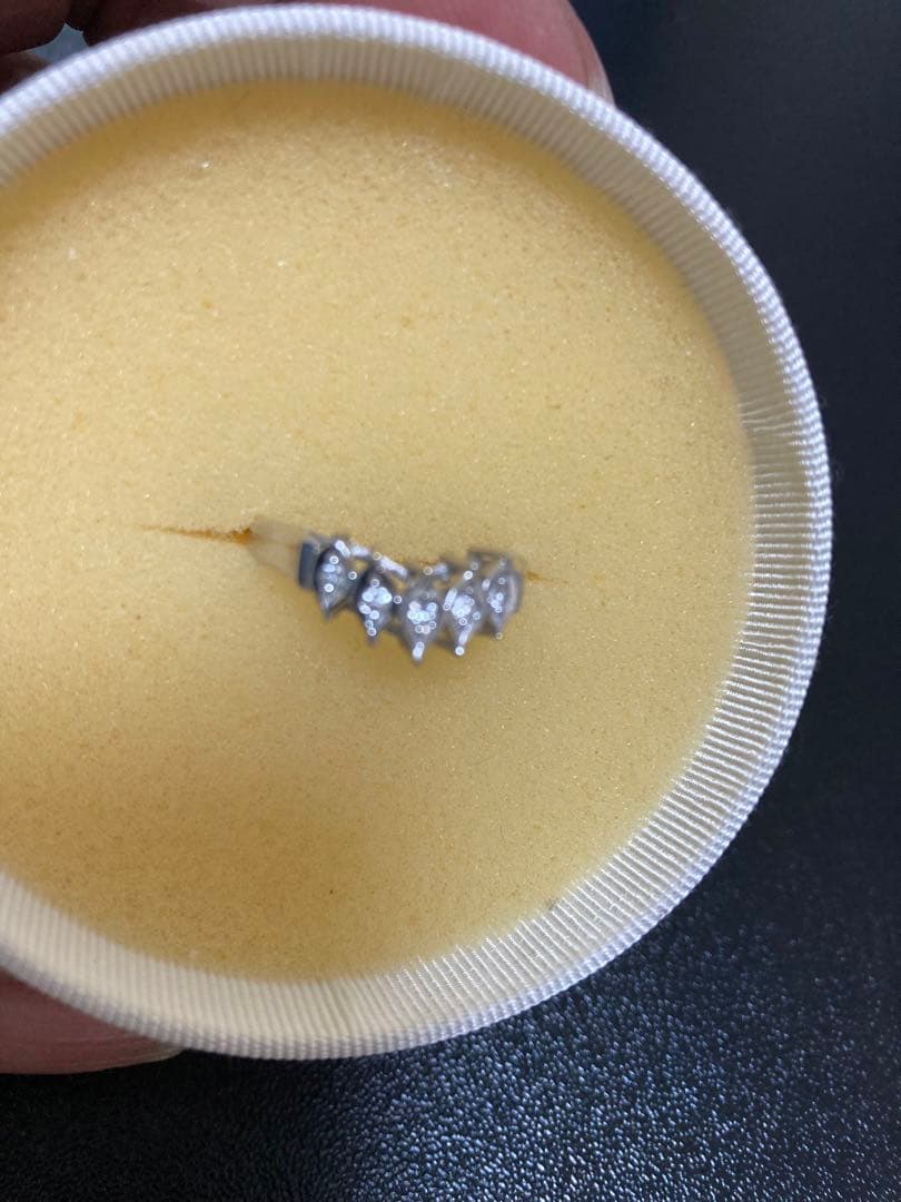 k14WGダイヤモンドリング13号