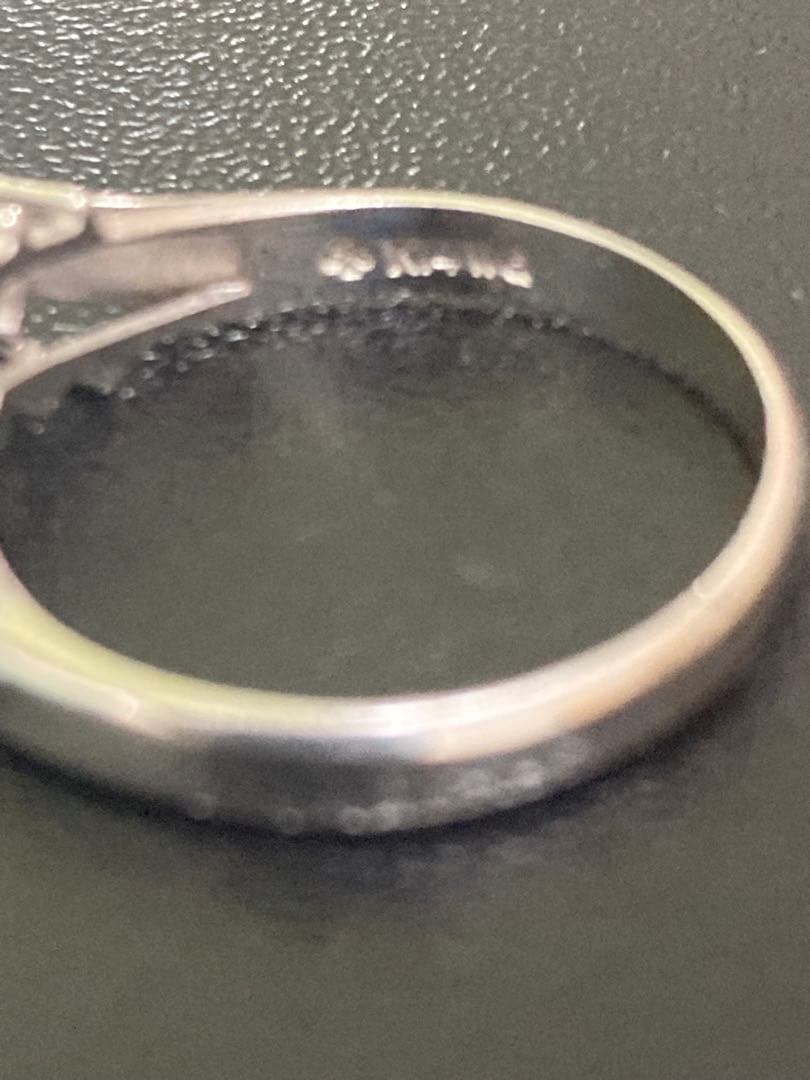 k14WGダイヤモンドリング13号