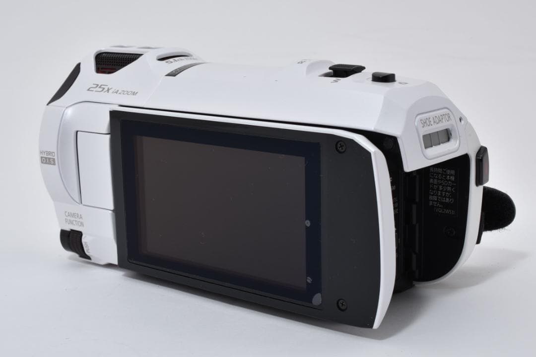【極上美品】Panasonic HC-VX985Mビデオカメラ ホワイト#472