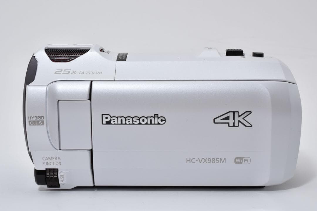 【極上美品】Panasonic HC-VX985Mビデオカメラ ホワイト#472