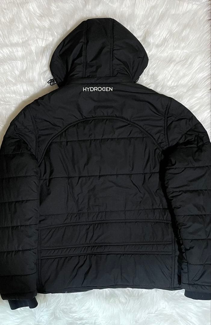 HYDROGEN ブラック ダウンジャケット XL