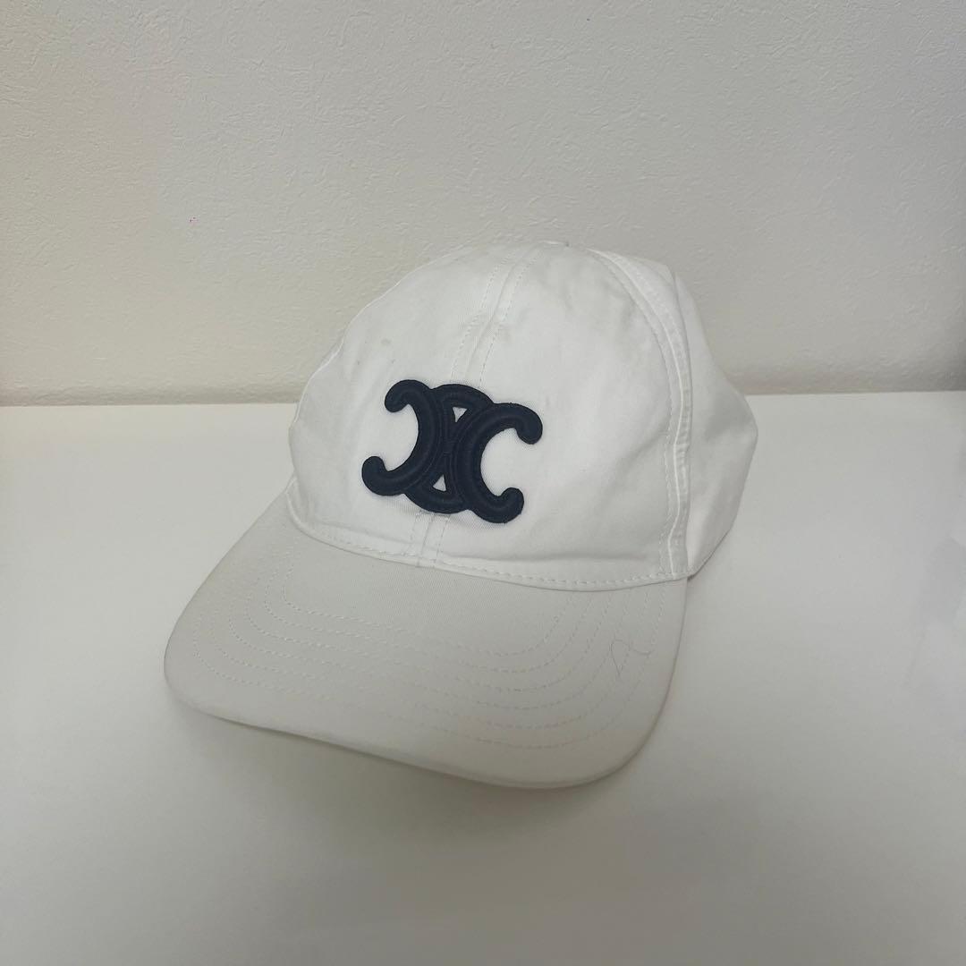CELINE セリーヌ トリオンフロゴ キャップ セリーヌ