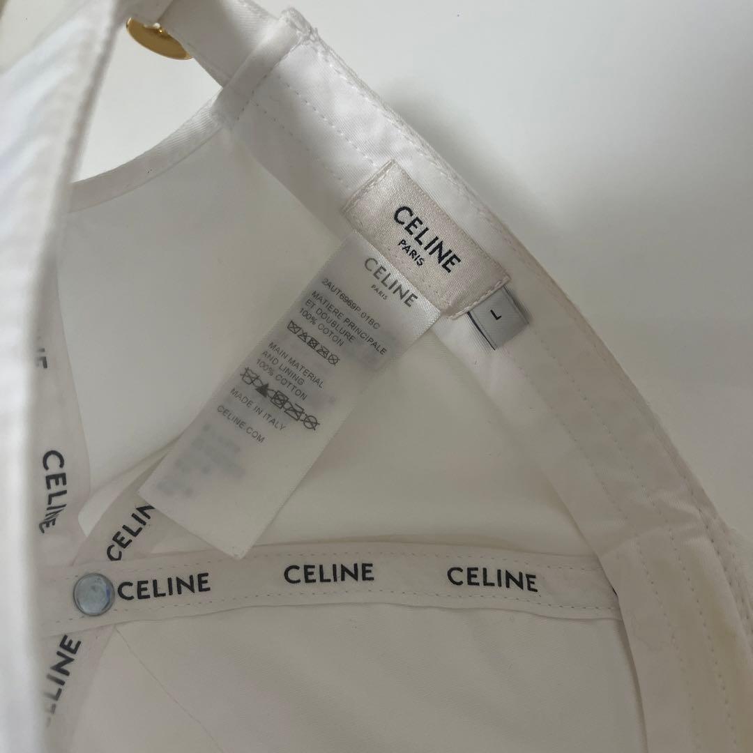 CELINE セリーヌ トリオンフロゴ キャップ セリーヌ