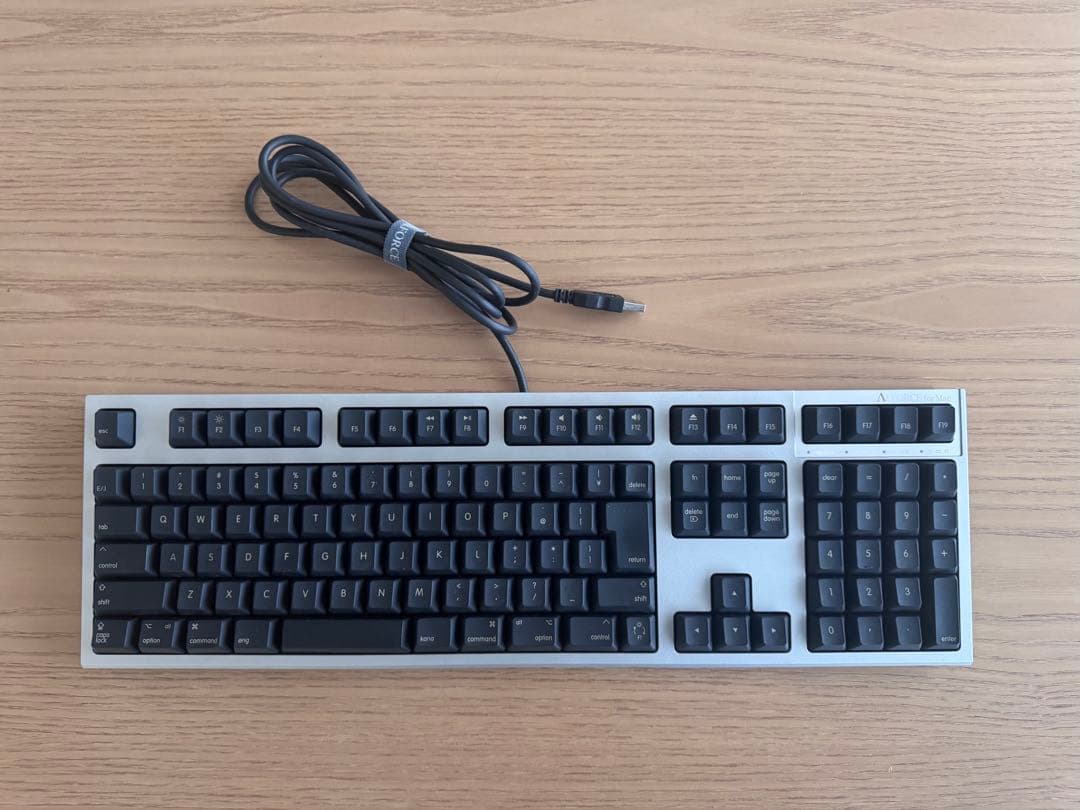 値下げ　REAL FORCE for Mac メカニカルキーボード USB接続