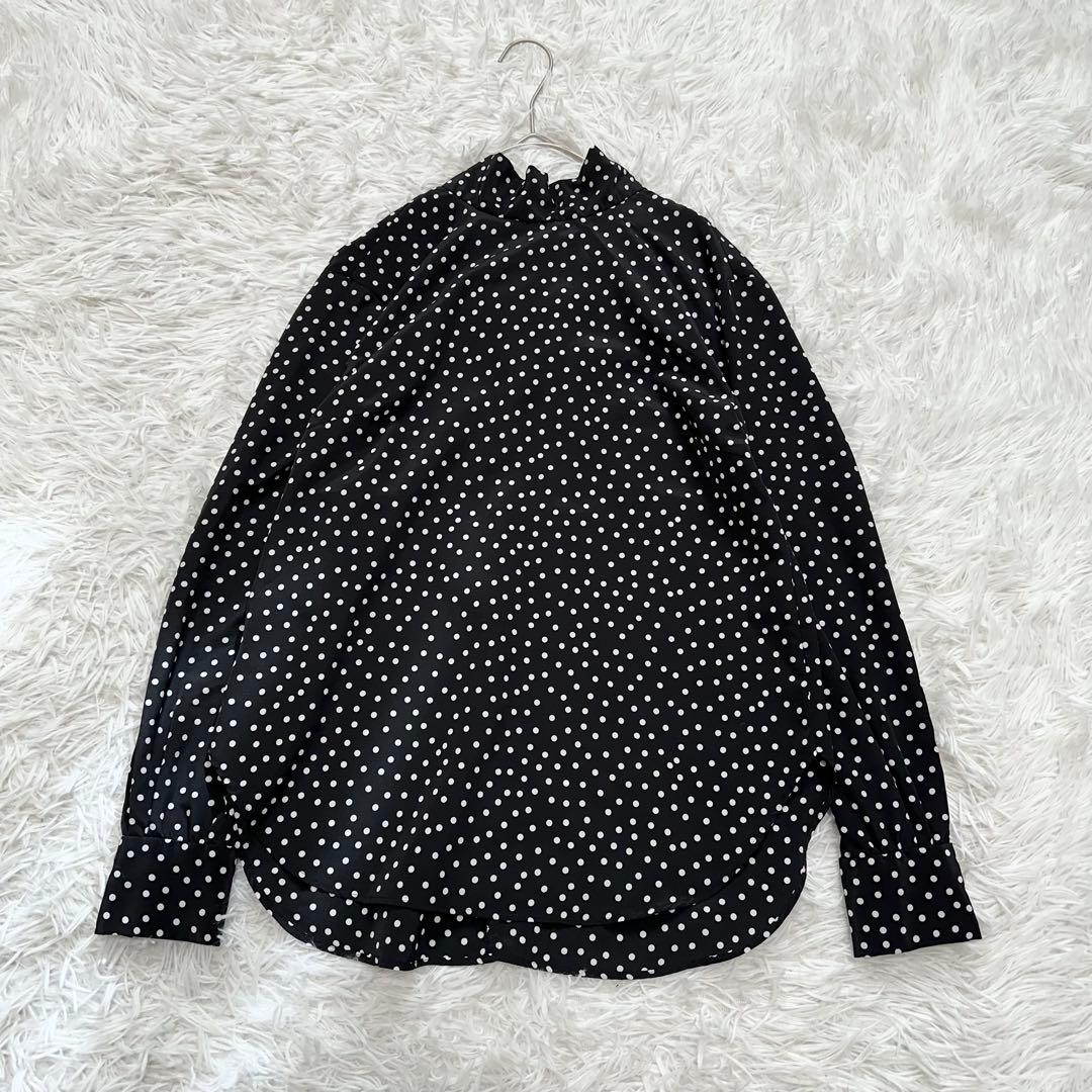✨美品✨SIMME シンメ ドットボウタイブラウス ブラック M