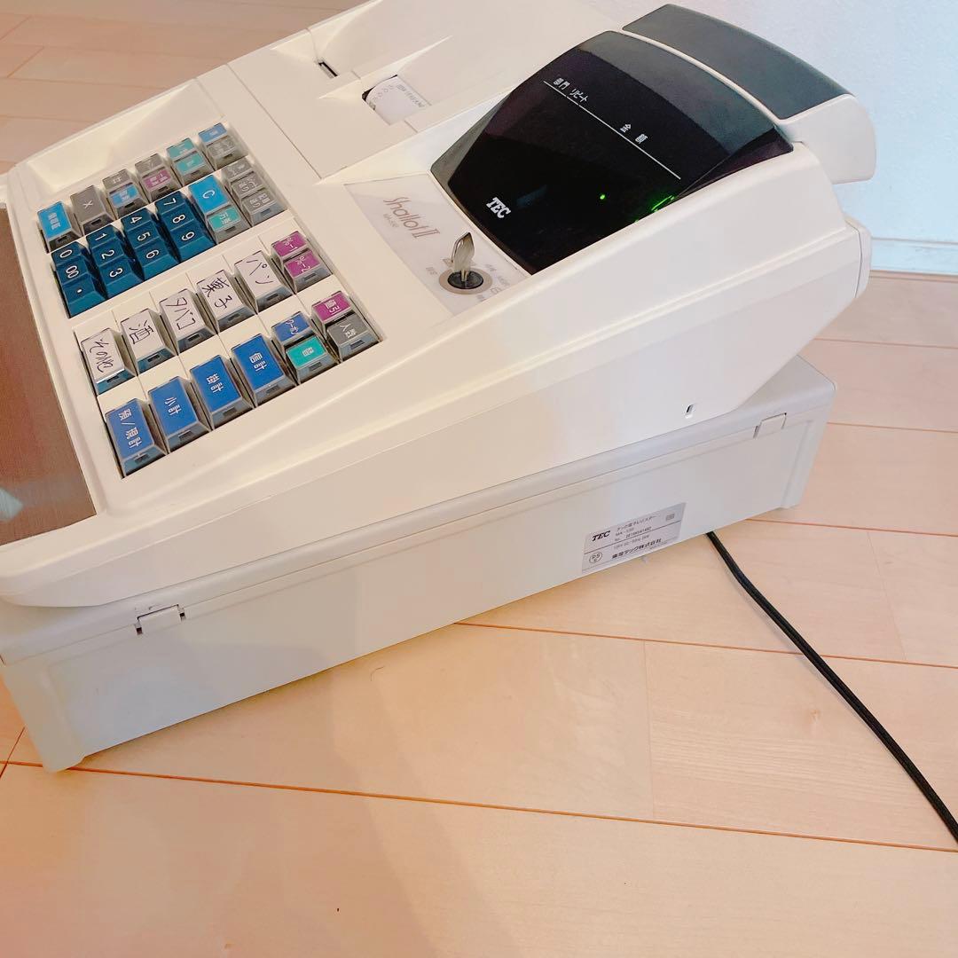 レジ TEC テック 電子レジスター MA-550 ホワイト レジ用品まとめ売り