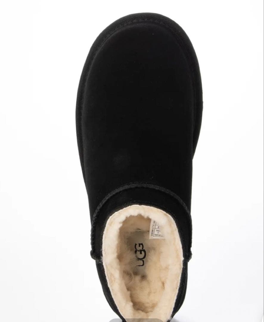 UGG 黒 ムートンブーツ クラシックマイクロ　正規品