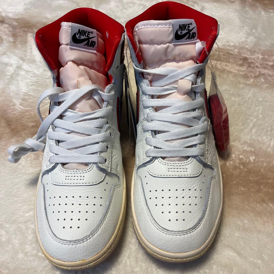 NIKEジョーダンエアシップホワイト/レッド　28cm NIKE［未使用］‼️
