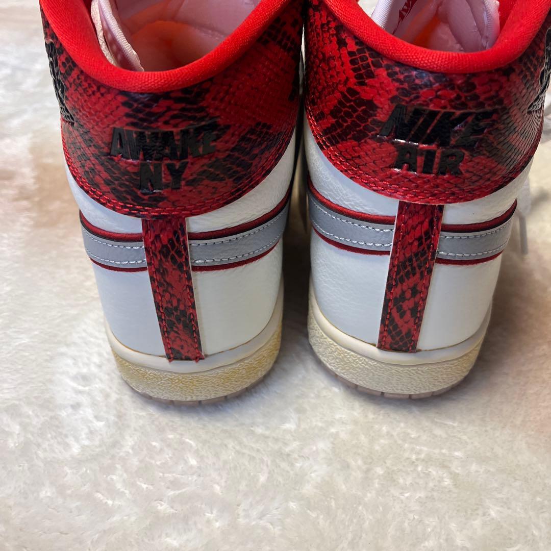 NIKEジョーダンエアシップホワイト/レッド　28cm NIKE［未使用］‼️