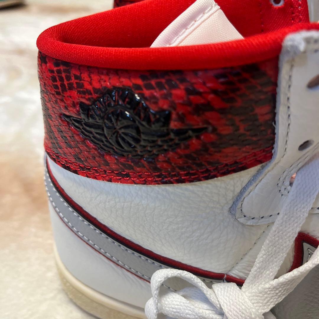 NIKEジョーダンエアシップホワイト/レッド　28cm NIKE［未使用］‼️